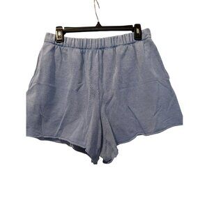 Aerie Blue Terrycloth Lounge Shorts M